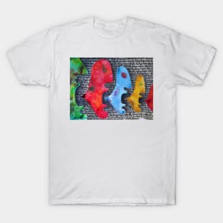 Abstract faces (ben heine) T-Shirt